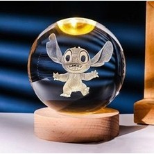 baytoptan Karakterli Renk Değiştiren Işıklı Cam Küre 6cm