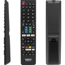 Hubrendy Sh Huayu RM-SH1516 Sharp Netflıx- Youtube- Prıme Vıdeo Tuşlu Unıversal Lcd-Led Tv Kumanda