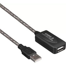 Hubrendy Sh Powermaster USB Uzatma Kablosu 20 Metre
