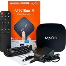 Dolozena 2.4g Wifi Tv Box Medya Oynatıcı Tv Uyumlu Mx Box Kutusu Android Tv