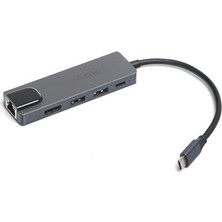 Toptan Budur USB 3.1 Type-C To Ethernet/hdmı/usb 3.0, USB 2.0/usb-C Pd 65W Macbook Pro/air & Notebook/ultrabook I