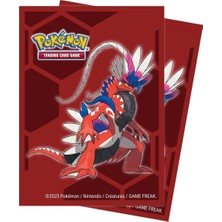 Ultra Pro Pokemon Koraidon Temalı 65 Adet Sleeve Kart Koruyucu