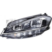 Tyc Volkswagen Golf (2017 Yılında Çıkan Kasa) Vıı Ön Far Elektrikli Motorlu Sol (Oem No: 5G1941005D)
