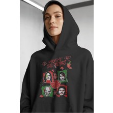 Sevbano Red Hot Chili Peppers Rock Metal Müzik Grubu Ön Baskılı Unisex Oversize Premium Hoodie