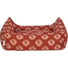 Prime Pet Uniform Kiss Tarçın-Bej Köpek Yatağı M 60X70CM