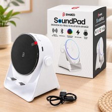 Akıllı Bayi Bluetooth Hoparlör Soundpad EKD-S11 5W 2000MAH Beyaz