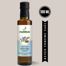 Matdeer 100 ml Keten Tohumu Yağı Soğuk Sıkım - %100 Saf ve Doğal