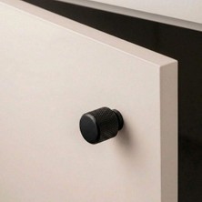 Elovias System Düğme Mobilya Kulbu Siyah Renk 8mm Kulp (SY1965 0008 AL6)