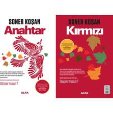 Alfa Yayınları Kırmızı - Anahtar (Çift Taraflı Kitap)