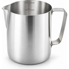 Weather Forecast 201 Çelik 2000 ml Kahve Süt Köpürtme ve Latte Art Potu Sütlük Pitcher MT318