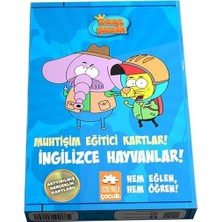 Eksik Parça Yayınları Muhtişim Eğitici Kartlar! - Ingilizce Hayvanlar!