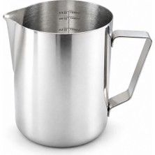 Weather Forecast 201 Çelik 1500 ml Kahve Süt Köpürtme ve Latte Art Potu Sütlük Pitcher MT317