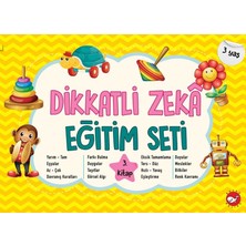 Beyaz Balina Yayınları Dikkatli Zeka Eğitim Seti 3. Kitap 3