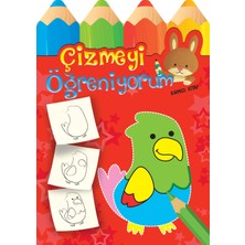 Parıltı Yayınları Çizmeyi Öğreniyorum Kırmızı Kitap