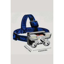 Str Store El Feneri Süper Kafa Lambası 4 Modlu 5 LED Kafa Feneri