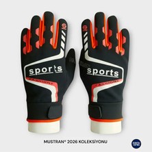 Mustran Kaydırmaz Avuç Içi Atv Scooter Bisiklet Eldiveni | Rüzgar Korumalı L-Xl Uyumlu Spor Eldiven