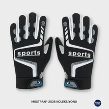 Mustran Kaydırmaz Avuç Içi Atv Scooter Bisiklet Eldiveni | Rüzgar Korumalı L-Xl Uyumlu Spor Eldiven