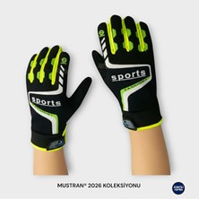 Mustran Kaydırmaz Avuç Içi Atv Scooter Bisiklet Eldiveni | Rüzgar Korumalı L-Xl Uyumlu Spor Eldiven