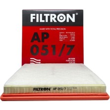 Filtron Hava Filtresi Astra Classic 09+ Astra J Zafira C Cruze 1,3/1,61,7/2,0 Cdti 2,0cdi 1,4t 1,6t AP051/7