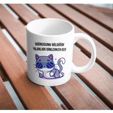 Str Store Doğrusunu Bildiğim Yalanlar Komik Baskılı Kupa Bardak Hediyelik Çay Kahve Kupası Coffee Mug