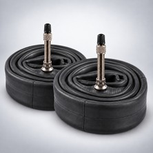 Heugers 28X1.75 - 29X2.25 Hollanda (Dunlop) Siboplu Bisiklet Iç Lastik Seti (2 Adet + Dönüştürücü Hediyeli)
