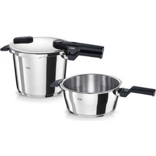 Fissler Vitaquick Elemental 6+3.5 L Düdüklü Tencere Inox