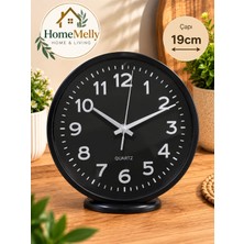 Btm Home 19CM Dekoratif Modern Masa ve Duvar Saati