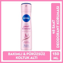 Str Store Kadın Sprey Deodorant PEARL&BEAUTY150ML ve Nemlendirici Koruyucu El Bakım Kremi 75ML