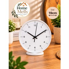 Btm Home 19CM Dekoratif Modern Masa ve Duvar Saati