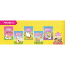 Yumurcak Yayınları Aktiviteli Boyama Serisi - Pembe (6 Kitap)