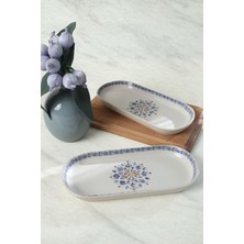 Str Store Sapphire Noyan Kayık Tabak 26 cm 2 Adet 22745
