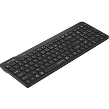Str Store A4 Tech FBK23 As Bluetooth+2.4ghz Kablosuz Q Türkçe Fn-Multimedya Sessiz Ultra Ince Özellikli Emoji Tuşlu ve Uyku Engelle Modlu Siyah Klavye