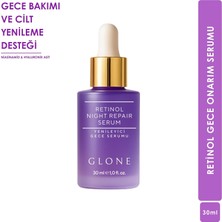 Str Store Retinol Yenileyici Gece Serumu 30ML | Retinol, Niacinamide & Hyaluronik Asit Içeren Anti-Aging Serum