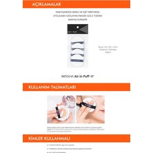 Str Store Nemli ve Eşit Miktarda Uygulama Sunan Emilim Gücü Yüksek Makyaj Süngeri Air In Puff (4ADET)