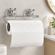 Str Store Çift Vantuzlu Metal Kağıt Havluluk