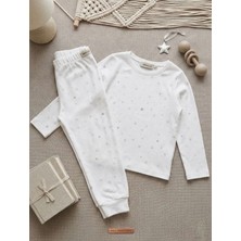 Starry Night Pamuklu Çocuk Pijama Takımı