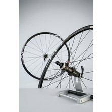 Shimano MT65 26\"  Qr Mandallı Tubeless Center Lock Siyah Mtb Jant Seti (Ön-Arka Takım)