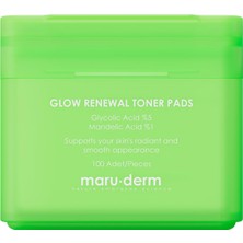 Str Store Maruderm Sıkılaştırıcı ve Yenileyici Hidrojel Tonik Ped 100 Adet - Glikolik Asit %5, Mandelic Acid %1