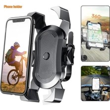 Str Store Bisiklet Mobilet Motosiklet Bebek Arabası Market Arabası Motor Için Telefon Tutucu 037