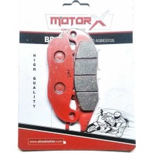 Motorx Disk Balata Ön Honda Pcx 2020 2021 / Honda Crf 250 L 2013 / 2017 (Kırmızı)