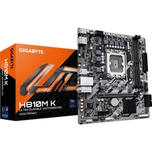 Str Store H810M K Anakart – Intel Core Ultra (Seri 2) Işlemciler, 3+1+2 Faz Vrm, 6400 Mhz'e Kadar Ddr5, 1 x M.2 Pcıe 4.0, 1 Gbe Lan, USB 3.2 Gen 1