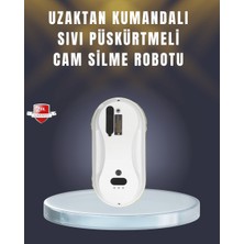 Str Store 2800 Pa Güçlü Emişli Akıllı Cam Temizleyici Robot