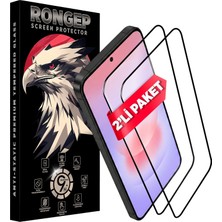 Str Store [2'li Paket] Samsung Galaxy A37 Için Ekran Koruyucu 9h Sertlikte Anti-Static Temperli Cam Netlik ve Dokunmatiği Etkilemeyen Çizik ve Darbelere Karşı Samsung A37 Ekran Koruyucu