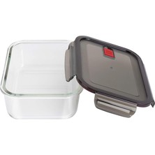Str Store Gusto Cam Saklama Kabı Dikdörtgen 0,6 L