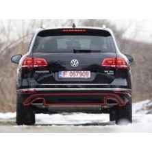TŞT Volkswagen Touareg 2015-2018 Arka Tampon Spoiler Alt (Oem No: 7P6807482D9B9)