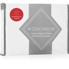 Str Store Otel-Grade Fuenfkant-Jersey Nevresim – Su Geçirmez Pu-Katman – Sessiz – Nefes Alır – Sınırlı Dikişler, Queen