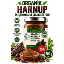 Anadolunun Özü % 100 Harnup Unu 200 gr (Organik Keçiboynuzu) | Organik• Katkısız • Yoğun Aromalı • Glutensiz • Lif ve Mineral Kaynağı