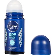 Str Store Men Erkek Roll On Deodorant Dry Fresh 72 Saat Anti-Perspirant Koruma, Ekstra Kuruluk, 50 ml