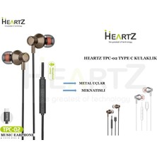 Str Store Type C Kulaklık, Type C Çıkışı Olan Tüm Modelleri Destekler Model Seçmez Tüm Type C ile Uyumlu Bass Tiz Hd Ses Kalitesi Tpc-02 (Siyah)