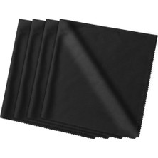 Str Store Microfiber Temizlik Bezi 4’lü Paket – 40×40 cm – Çizik Bırakmaz, Tüy Bırakmaz – Gözlük, Telefon, Tablet, Tv ve Kamera Lens Temizleme Bezi